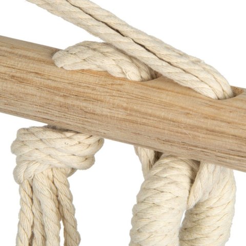 Hamak fotel brazylijski 100x100 Etno czarno-biały 1029634 Royokamp