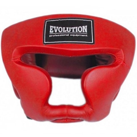 Kask bokserski Evolution treningowy czerwony OG-230 Evolution