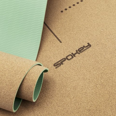 Mata do jogi korkowa Spokey Savasana 941536 Spokey