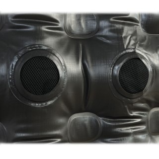 Materac welurowy dwuosobowy High Peak 197 cm x 138 cm x 20 cm szary 40034 High Peak