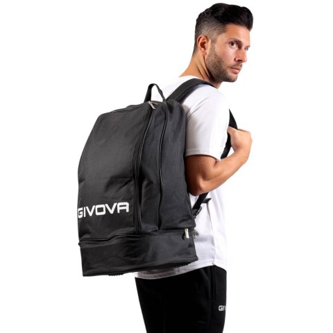 Plecak Givova Zaino z usztywnianym dnem czarny B007-0010-UNICA Givova