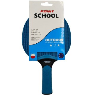 Rakietka do ping ponga Point School Outdoor niebieska Point