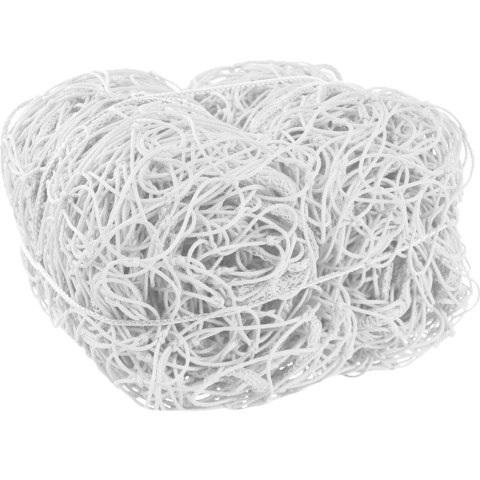 Siatka do piłki nożnej Netex 7,5 m x 2,5m PP 3 biała PN0038 Netex