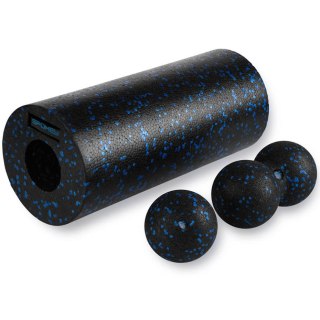 Zestaw wałków Spokey Rullo czarno-niebieski 928941 Spokey