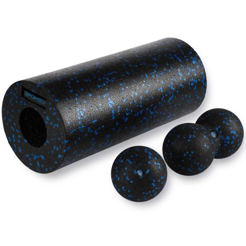 Zestaw wałków Spokey Rullo czarno-niebieski 928941 Spokey