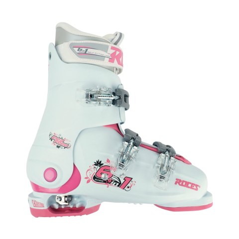 Buty narciarskie Roces Idea Free biało-różowe 450492 020 Roces