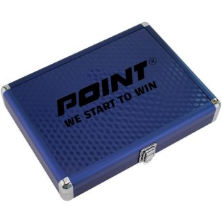 Futerał Point aluminiowy niebieski Point