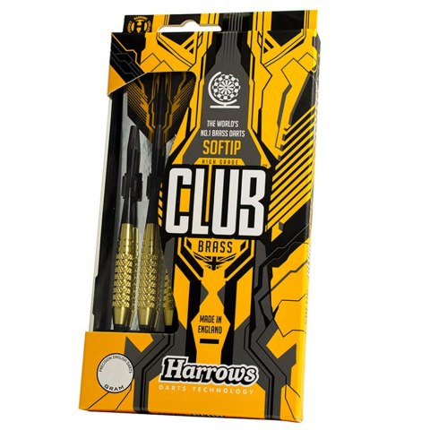 Harrows rzutki Softip Club Brass 14g Harrows