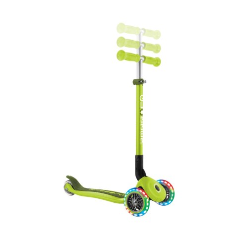 Hulajnoga SMJ Globber 3-kołowa 432-106-3 Primo Foldable Lights limonkowa Smj