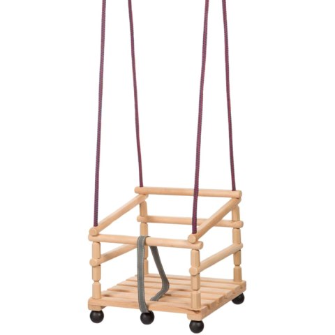 Huśtawka Kimet drewniana naturalna Kimet