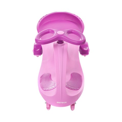 Jeździk grawitacyjny Meteor Swingo różowy 22639 Meteor