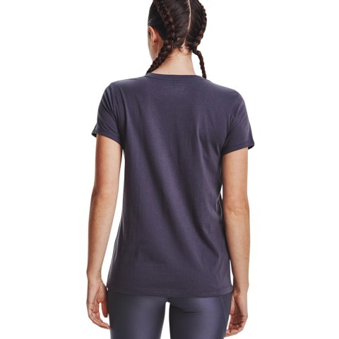 Koszulka damska Under Armour Live Sportstyle Graphic SSC fioletowa 1356305 558 Under Armour