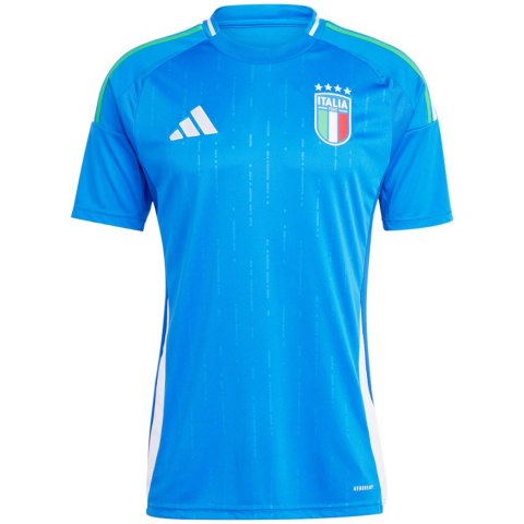 Koszulka męska adidas Italy 24 Home niebieska IN0657 Adidas
