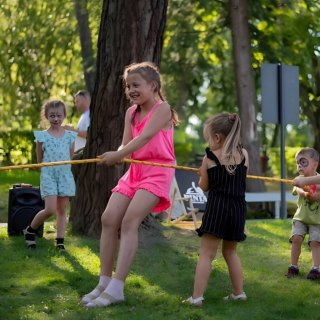 Lina animacyjna Poli 15 m czerwona Akson Akson