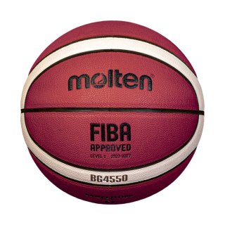 Piłka koszykowa Molten brązowa B7G4550 Fiba Molten