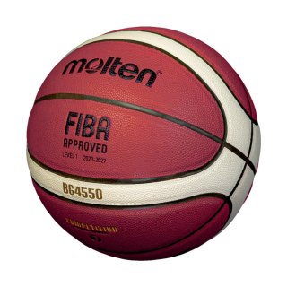 Piłka koszykowa Molten brązowa B7G4550 Fiba Molten
