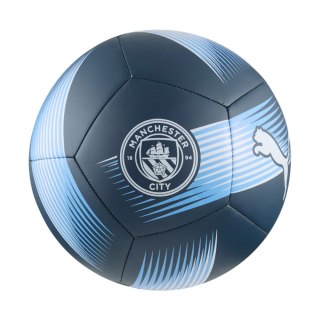 Piłka nożna Puma Manchester City Essentials granatowo-niebieska 84774 04 Puma