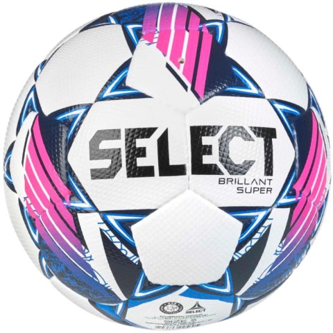 Piłka nożna Select Brillant Super Fifa 5 Quality Pro v24 biało-niebieska 18542 Select