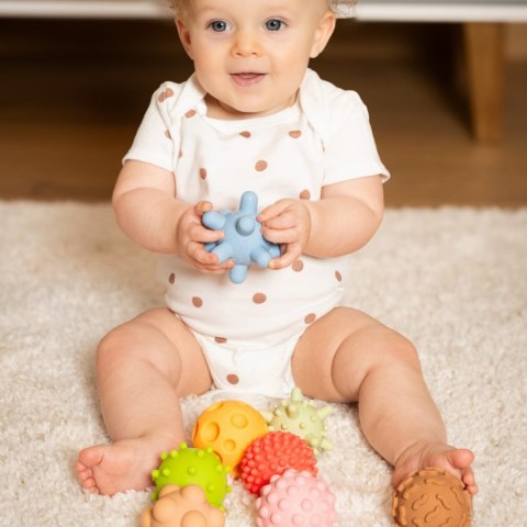 Piłki sensoryczne bez dziurki 8 szt. Tullo pastelowe 497 AM Tullo