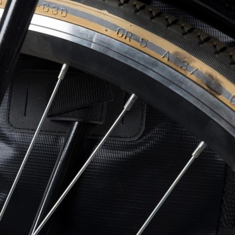 Torba rowerowa Dunlop sakwa wodoszczelna 15L czarna 1042299 Dunlop