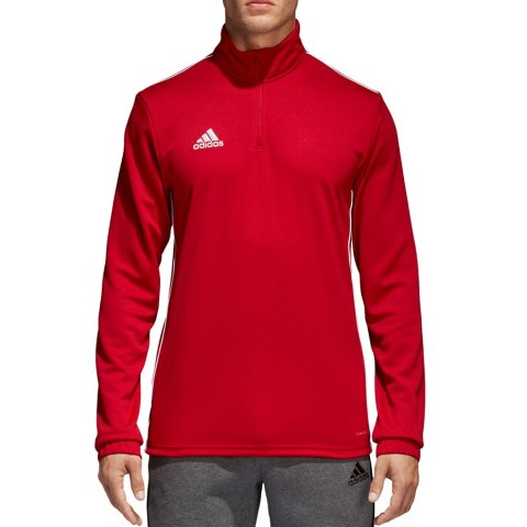 Bluza męska adidas Core 18 Training Top czerwona CV3999 Adidas teamwear