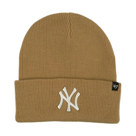 Czapka dla dzieci New York Yankees beżowa B-HYMKR17ACE-KHK-KIDS 47 Brand
