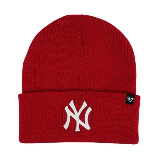 Czapka dla dzieci New York Yankees czerwona B-HYMKR17ACE-RDB-KIDS 47 Brand
