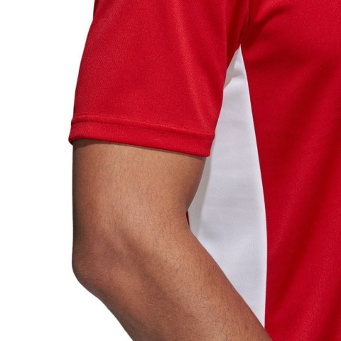 Koszulka męska adidas Entrada 18 Jersey czerwona CF1038 Adidas teamwear