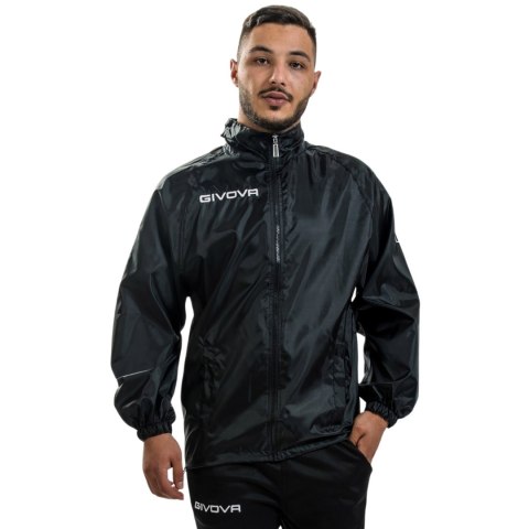 Kurtka Givova Rain Basico czarna RJ001 0010 Givova
