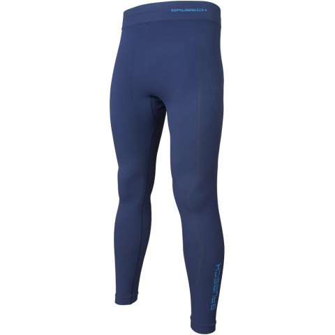 Legginsy termoaktywne męskie Brubeck Thermo granatowe LE11840 Brubeck