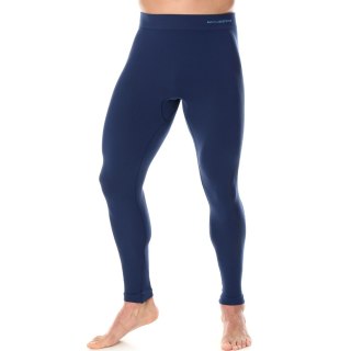 Legginsy termoaktywne męskie Brubeck Thermo granatowe LE11840 Brubeck