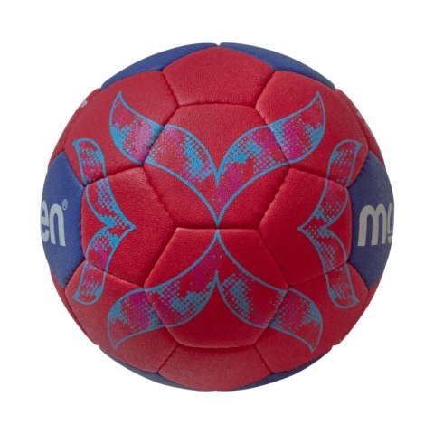 Piłka ręczna Molten IHF Approved Pro Official World Cup 2025 czerwono-niebieska H2A5000-W5Z Molten