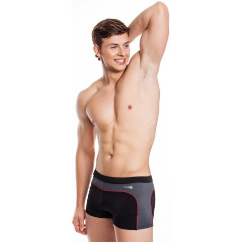 Spodenki kąpielowe męskie Aqua-Speed Grant czarno szare 13 410 AQUA-SPEED