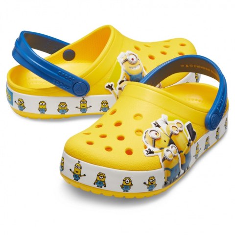 Chodaki dla dzieci Crocs FL Minions Multi Clg Kids żółte 205512 730 Crocs