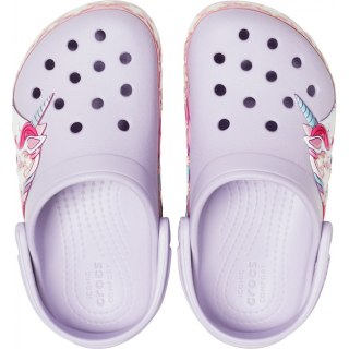 Chodaki dla dzieci Crocs FunLab Unicorn Band Cg K fioletowe 206270 530 Crocs
