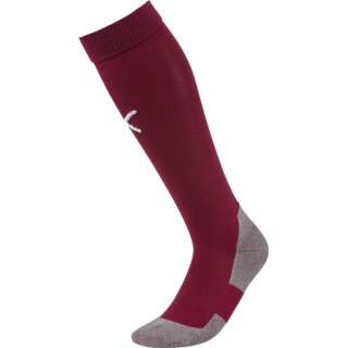 Getry piłkarskie Puma Liga Core Socks bordowe 703441 09 Puma