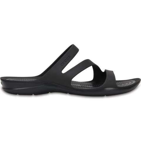 Klapki damskie Crocs Swiftwater Sandal W czarne 203998 060 Crocs