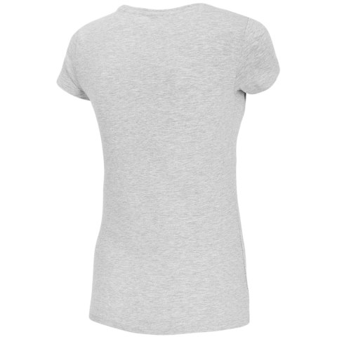 Koszulka damska 4F chłodny jasny szary melanż NOSH4 TSD001 27M 4F