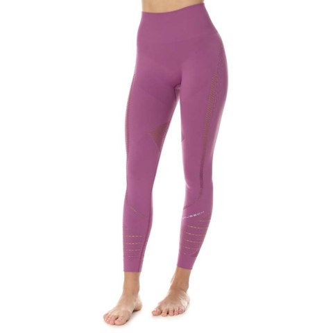 Legginsy damskie Brubeck GYM wrzosowe LE12910 Brubeck