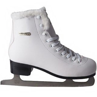 Łyżwy figurowe Roces Paradise Eco-Fur białe 450704 01 Roces