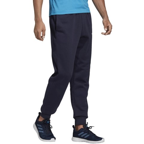Spodnie męskie adidas Essentials Plain Tapered Pant FL granatowe DU0376 Adidas