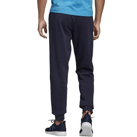 Spodnie męskie adidas Essentials Plain Tapered Pant FL granatowe DU0376 Adidas