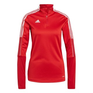 Bluza damska adidas Tiro 21 Training Top czerwona GM7317 Adidas teamwear