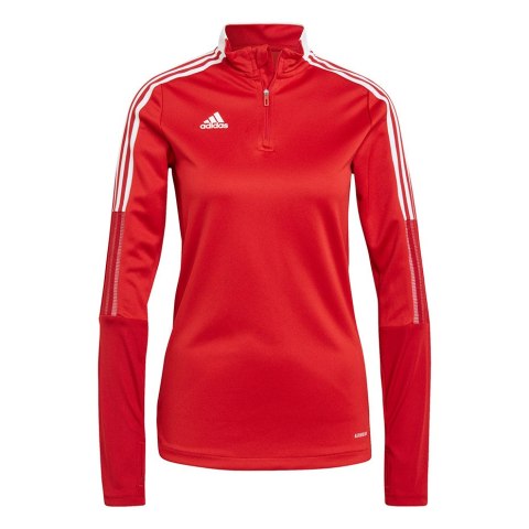 Bluza damska adidas Tiro 21 Training Top czerwona GM7317 Adidas teamwear