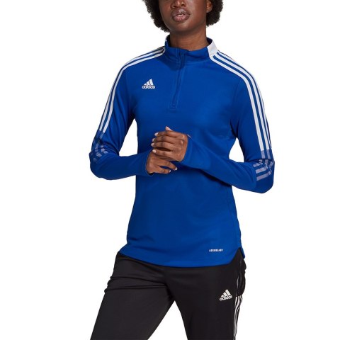 Bluza damska adidas Tiro 21 Training Top niebieska GM7316 Adidas teamwear