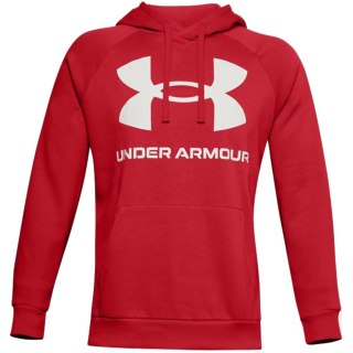 Bluza męska Under Armour Rival Fleece Big Logo HD czerwona 1357093 608 Under Armour