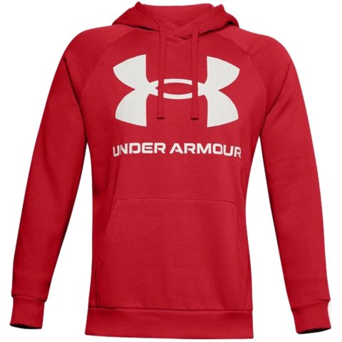 Bluza męska Under Armour Rival Fleece Big Logo HD czerwona 1357093 608 Under Armour