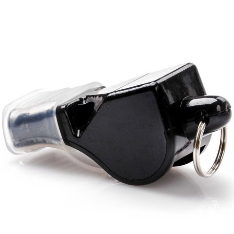 Gwizdek Meteor Wolf Plus z silikonowym ustnikiem czarny 38511 Meteor