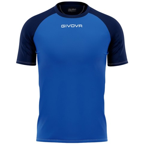 Koszulka Givova Capo MC niebiesko-granatowa MAC03 0204 Givova