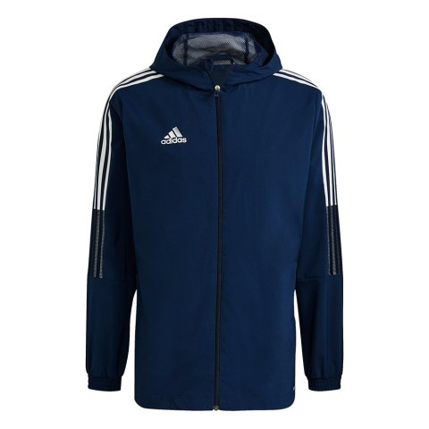 Kurtka męska adidas Tiro 21 Windbreaker granatowa GP4962 Adidas teamwear